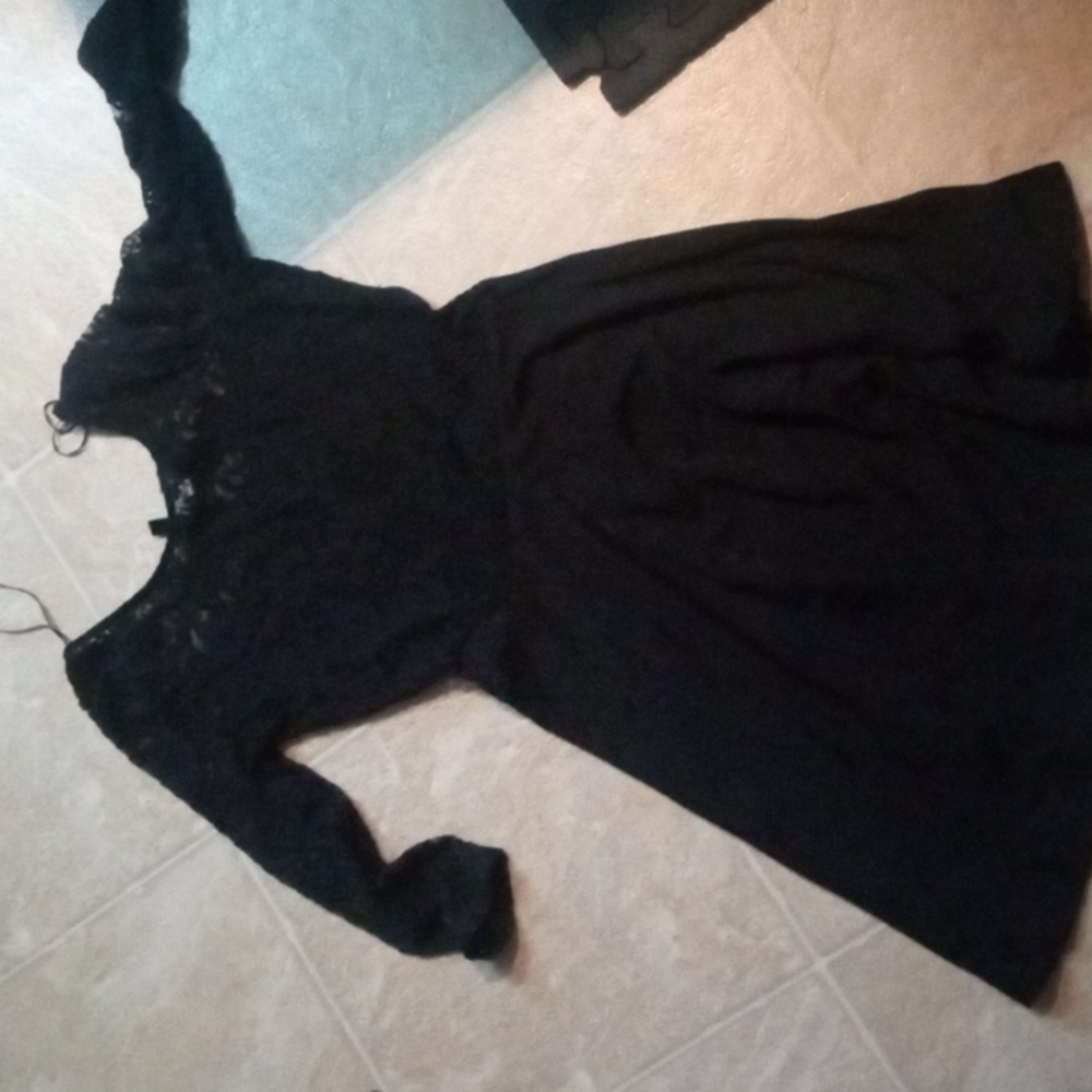 Lace cut out Dress